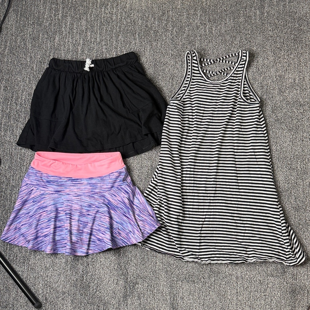 Size 8 girls skirt dress bundle